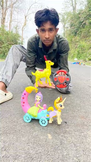 Remote Control Deer Vs Cute Unicorn Cart 🦄 Unboxing & Review