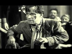 Ausschnitt aus dem Heimatfilm 'Der Berg ruft' 1938