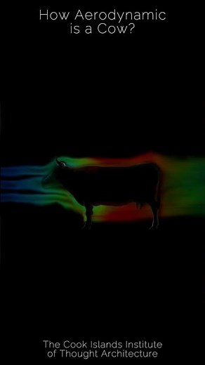 How Aerodynamic is a Cow?