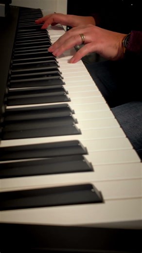 The Prophet - Gary Moore - hands moving like this over keys #pianocover #piano #musiccover