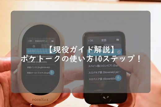 【現役ガイド解説】ポケトークの使い方10ステップ&活用のコツ