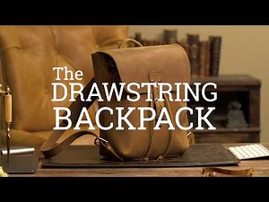 Drawstring Leather Backpack | Saddleback Leather Co.