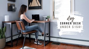 How To Build An EASY Desk For Under $150!