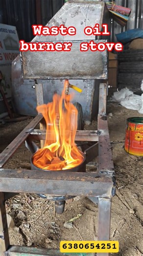 waste oil burner stove avalble #gas #oilstove #wasteoilburner #stove #food #hotel #trending #viral
