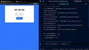 Alarm App  Javascript _ With  Multiple Alarm Feature