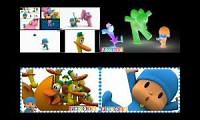 Mix of 4 videos from youtube : Pocoyo All On One 32 (FINAL)