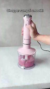 Bikin Smoothies Simple dengan Hand Blender Ecohome