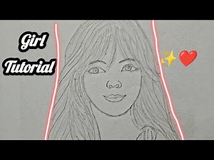 Girl tutorial// how to draw girl // tutorial// how to draw // anime girl // human girl ✨❤️😁
