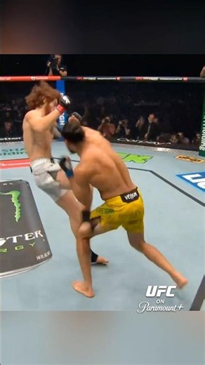 Shara Bullet gets dropped 🤯 #UFCBaku