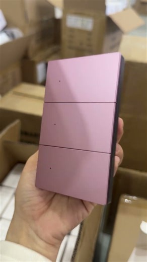 Would you like a Mauve Switch? #Zemismart Zigbee Smart Switch 1234 Gang Light Switch Aluminum Alloy