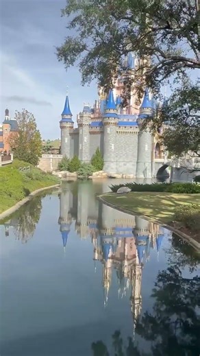 Disney Castle Side View #florida #disney #disneyworld #disneycastle