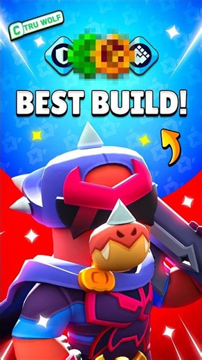 Best Build For PIERCE New Brawler 🔥 #brawlstars