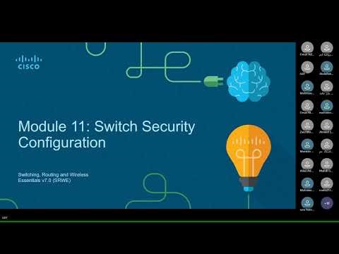 SRWE - Module 11 - Switch Security Configuration