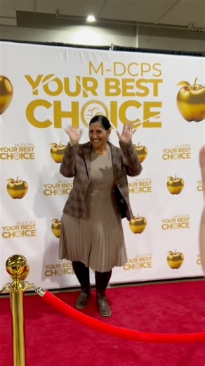 Clap for the educators who make a difference every day! Their hard work shapes the future, and tonight, we celebrate them. Tag or comment a teacher who inspires you. #MDCPSTOY | Miami-Dade County Public Schools