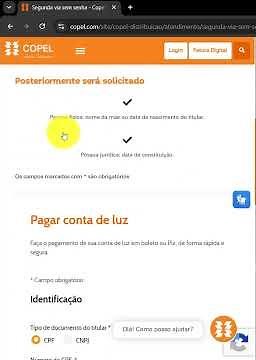 How to Get a Duplicate COPEL Electric Bill Without a Password