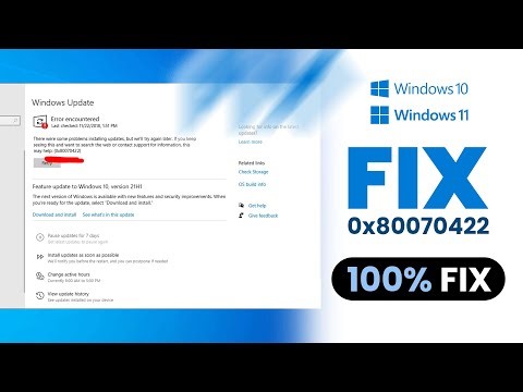 How to Fix 0x80070422 Error on Windows 11 [easy]
