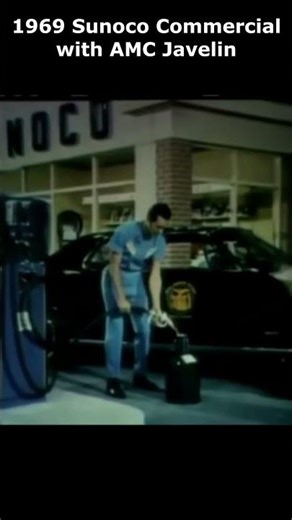 1969 Sunoco Gasoline Commercial with AMC Javalin #sunoco #amc #javelin #commercial #publicite
