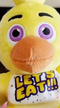 FNAF Merch Clips | Jazwares Classic Chica Plush! | #shorts