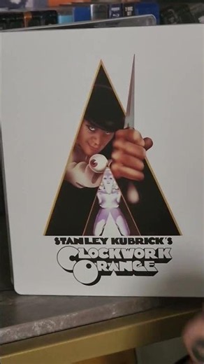Stanley Kubrick’s A Clockwork Orange (1971) 4K UHD + Blu-ray Limited Edition SteelBook