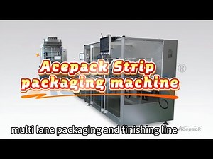 Acepack Multi Lane Strip Packing Machine