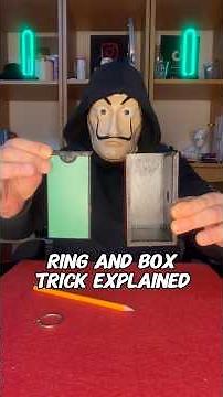 Ring and Box Trick Explained 🪄 #magictrickssecret #magic #tricks #magictricks #memes