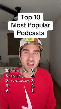 Top 10 Most Popular Podcasts