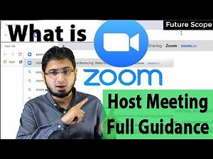 Zoom Classroom Tutorial, Conferencing, White Board, Online Meeting in Hindi | Urdu