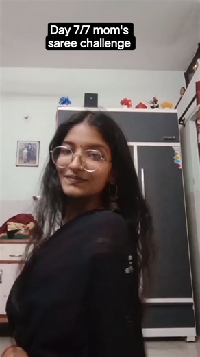 Day 7/7 mom's saree challenge #saree#sareelove#fashion#dance