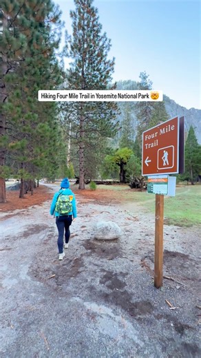 Four Mile Trail is one of Yosemite’s most scenic and challenging hikes. It climbs from Yosemite Valley all the way up to Glacier Point, gaining about 3,200 feet (975 m) over roughly 4.8 miles one way (despite the name!). Along the way, the trail offers incredible, ever-changing views of Yosemite Falls, El Capitan, and Half Dome. Every switchback reveals a new perspective, and as you climb higher, the views just keep getting better. In spring and early summer, waterfalls thunder at full force, so