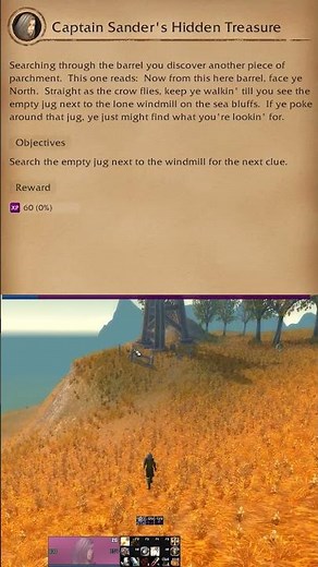 Classic World of Warcraft Alliance Quest #285 Captain Sander's Hidden Treasure #wowclassic #wow