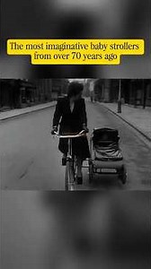 70 Years Ago: The Most Genius Baby Strollers Ever Made! #BabyStroller #Shorts #Facts #RetroTech