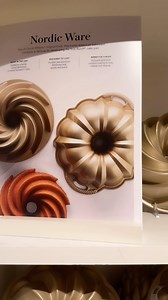 6.4K views · 256 reactions | We couldn’t help but admire our local @wsedina @williamssonoma bakeware displays showcasing some of our new bee-themed cast bakeware as well as new exclusive Bundts and loaf pans over the weekend! We absolutely love it  If you want these exclusive cast aluminum pans, find these shapes at your local William Sonoma or online. New products featured:  Honey Hive Loaf Pan ✨ Kaleidoscope Bundt Pan  Pirouette Loaf Pan | Nordic Ware | Facebook