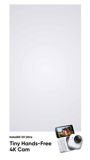 2.5K views · 117 reactions | Meet the all-new Insta360 GO Ultra  Capture your POV in stunning 4K60fps with this tiny, hands-free cam! | Insta360 | Facebook