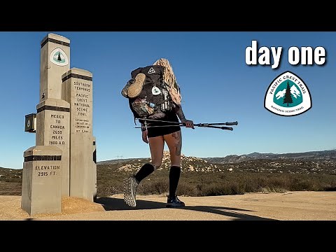 my first steps on the Pacific Crest Trail ≫ day 01