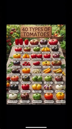 40 Types of Tomatoes:Which is Healthiest?Details in description box #shorts #viral #fyp #food #farm