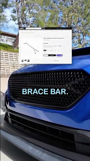 WRX Front End Mods Breakdown 👀 Lip & Grille Upgrade! #subaru #wrx #carmods #jdmcars #shorts