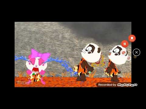 Panda bo pink Panda crying