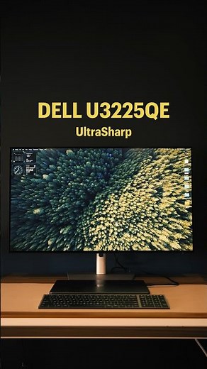 Is this the Best Productive 4k Monitor (Dell U3225QE ) #dell #desksetup #monitor #tech #setup