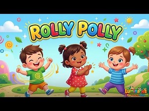 Rolly Polly Song | Fun Kids Rhyme with Actions | Nursery Rhymes for Toddlers
