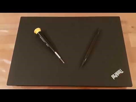 Lenovo ThinkPad T480 Upgrade Hard Disk To SSD M.2 256GB NVMe