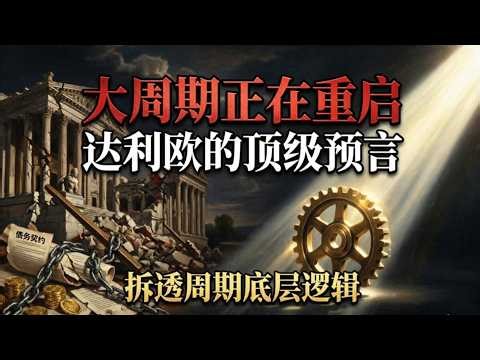 达利欧的顶级预言破亿观看背后的冷酷真相：预言应验了，全球大周期正在重启，帝国兴衰的六阶段闭环已开启，我们正处于崩溃的哪个阶段？百年未有之大变局，为什么大多数人注定成为代价？