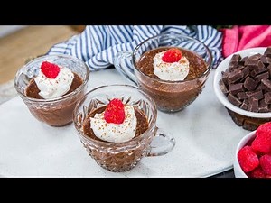 Dark Chocolate Punch Cups - Home & Family