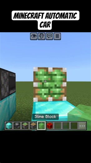 Automatic Car in Minecraft #shorts #shortsfeed #trending #viral #viralvideo