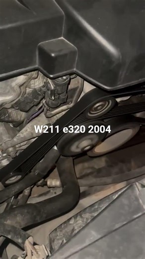 Mercedes-Benz e320 ticking solved : Bad tensioner + bearing