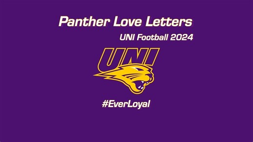 𝐆𝐑𝐈𝐓! We continue our "Panther Love Letter" mini series with quarterback Jaxon Dailey! #EverLoyal #1UNI | UNI Football