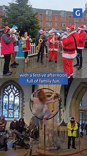 The countdown to Christmas got underway in Grimsby on Saturday evening with the festive light parade and lighting of the town centre tree 🎄 | Grimsby Live