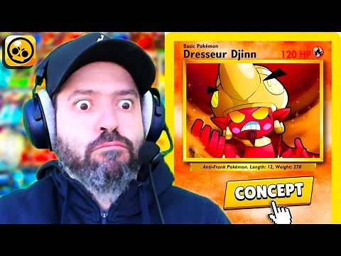 je suis LE MEILLEUR DRESSEUR en concept MODE POKEMON sur Brawl Stars