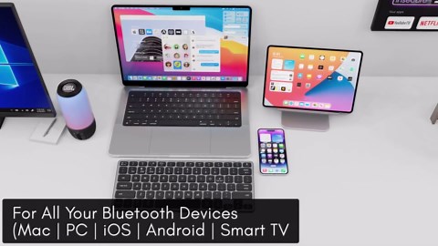 Macally Multi Device Backlit Mac Bluetooth Keyboard - Great for Saving Space - Rechargeable Small Wireless Keyboard for MacBook Pro/Air, iMac, Apple Mac Pro/Mini