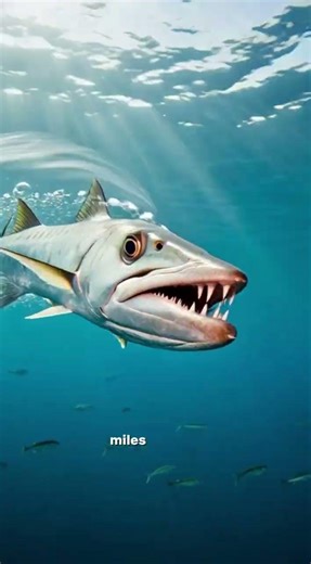 The Great Barracuda Is a Swimming Pair of Scissors 😳⚡