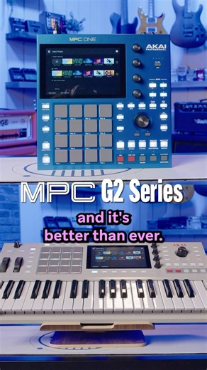 The next generation of Akai MPCs are here with the MPC ONE G2 & MPC Key 37 G2 🎹 #akai #akimpcg2